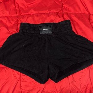 TALENTLESS Black Women's Athletic Shorts